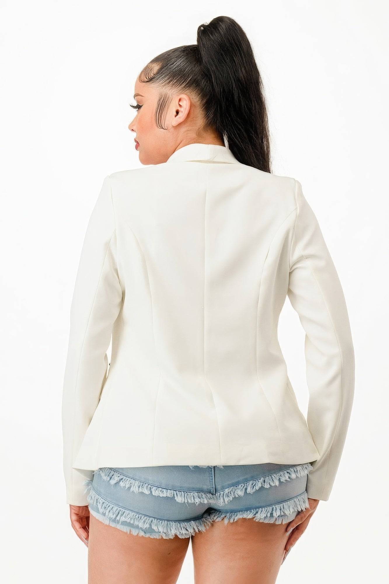 Double Breasted Blazer Jacket